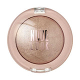 Golden Rose Nude Look Pearl Baked Eyeshadow - 01 Ivory - Chivela