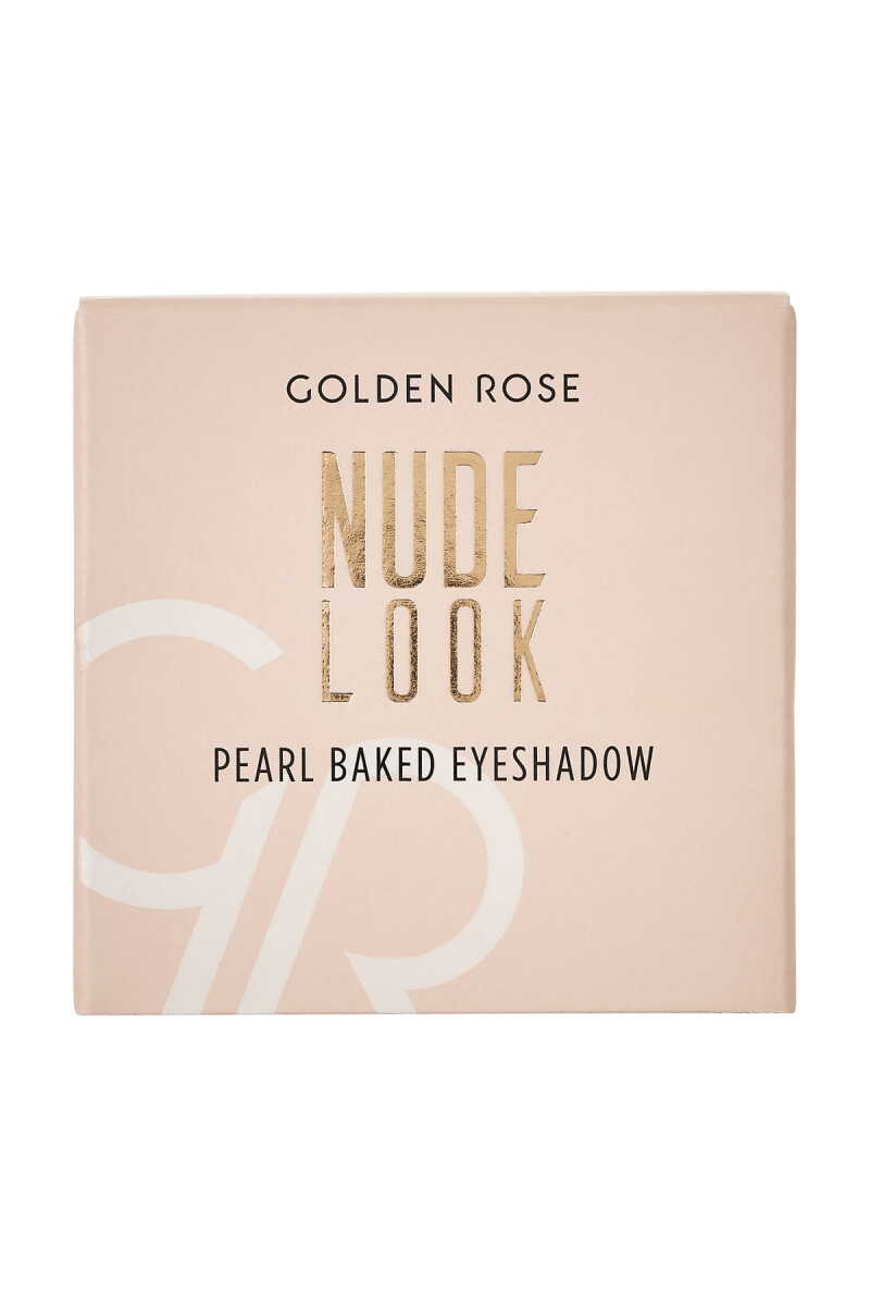 Golden Rose Nude Look Pearl Baked Eyeshadow - 01 Ivory - Chivela