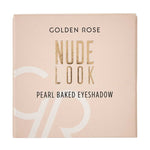 Golden Rose Nude Look Pearl Baked Eyeshadow - 01 Ivory - Chivela