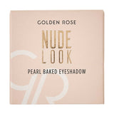 Golden Rose Nude Look Pearl Baked Eyeshadow - 01 Ivory - Chivela