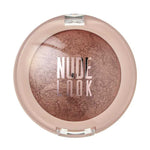 Golden Rose Nude Look Pearl Baked Eyeshadow - 02 Rosy Bronze - Chivela