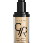 Golden Rose Total Cover 2 in 1 Foundation & Concealer - 03 Almond - Chivela