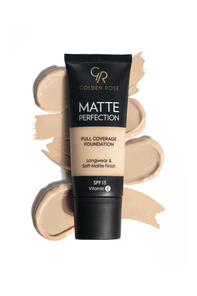 Golden Rose Matte Perfection Full Coverage Foundation 49g - Cool 01 - Chivela