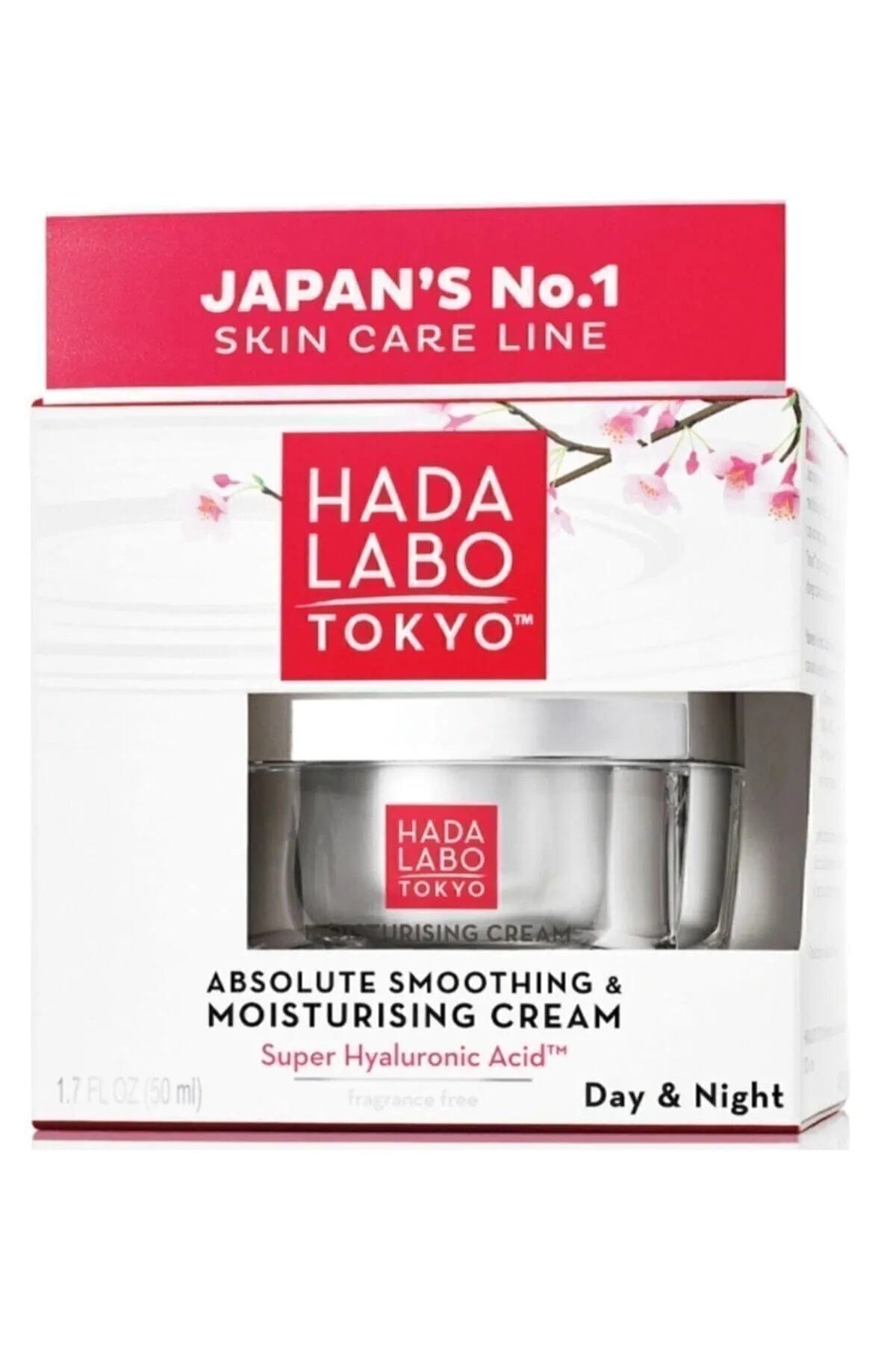 Hada Labo Tokyo Smoothing and Moisturizing Day & Night Cream 50 ml 5900525078704