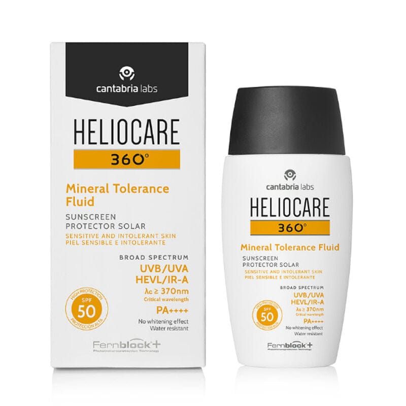 Heliocare 360 Mineral Tolerance Fluid SPF50 Sunscreen 50 ml 8470001847607