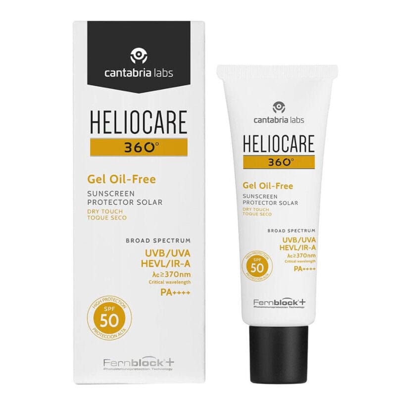 Heliocare 360 Oil Free SPF+50 Gel Sunscreen 50 ml 8470001724137