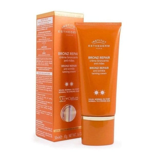 Institut Esthederm Bronz Repair Normal-Intensive Sun Protection Bronzing Cream 50ml 2 Pack