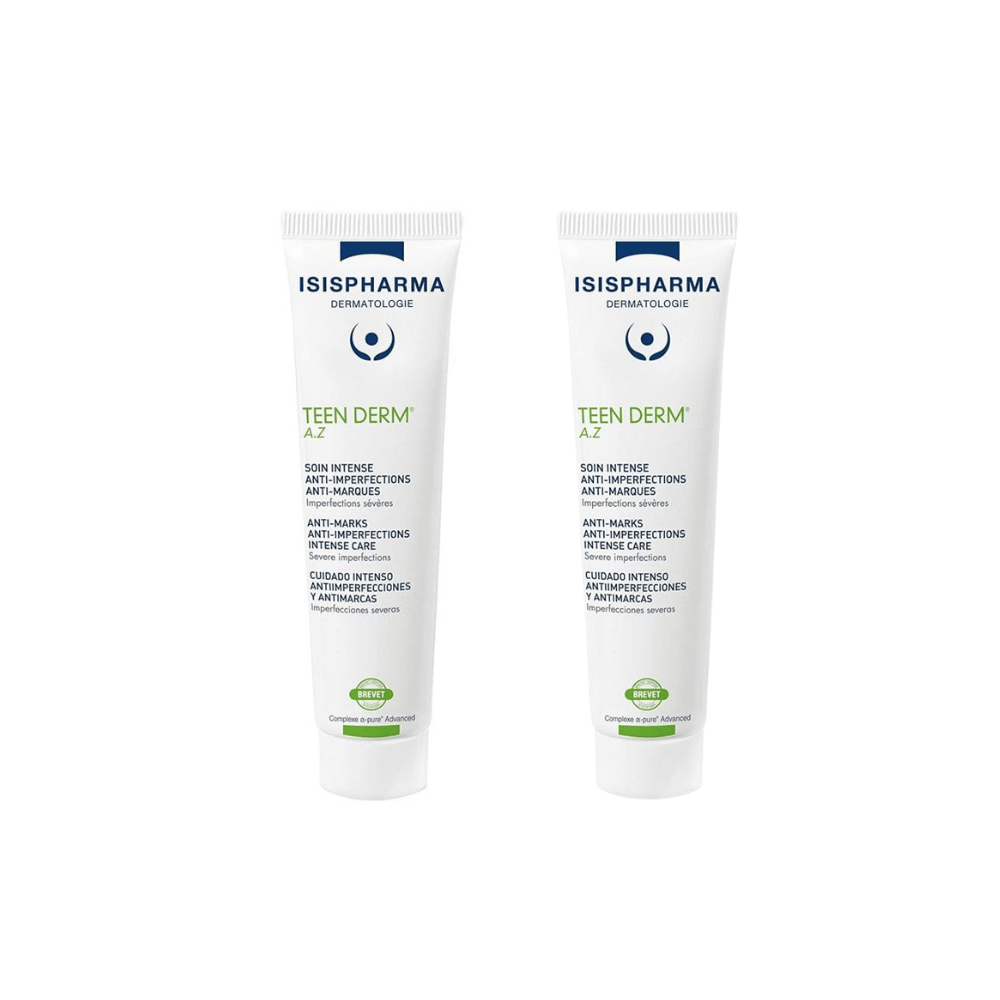 ISIS Pharma Teen Derm A.Z Ultra Soothing Cream 30 ml 2 Pack 715936230918