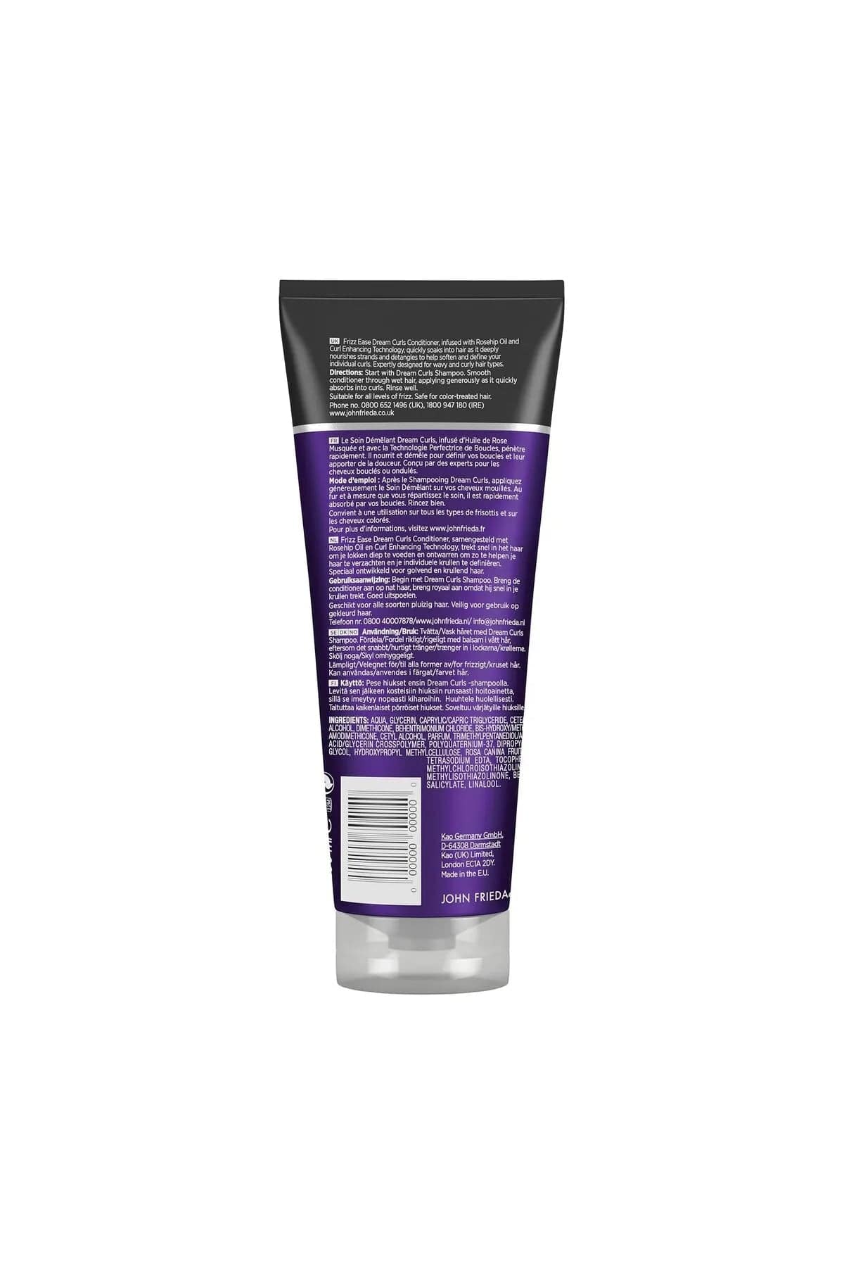 John Frieda Frizz Ease Hair Conditioner for Flawless Curls 250 ml 5017634005979