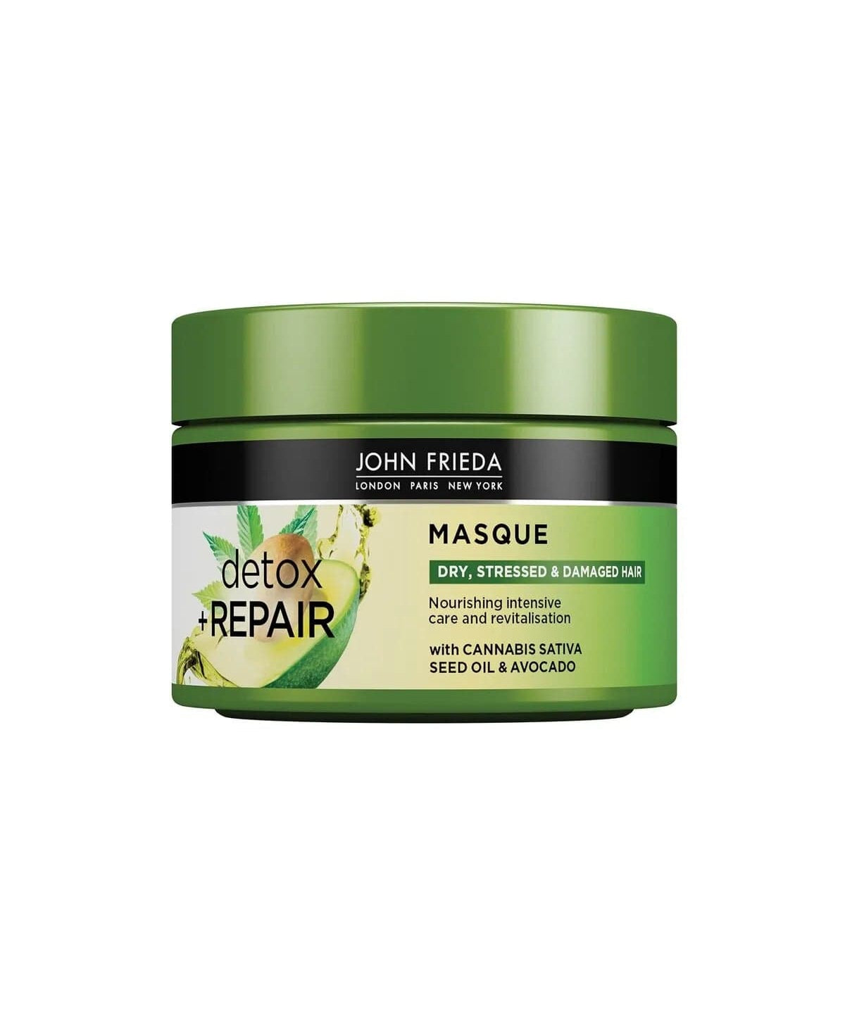 John Frieda Detox & Repair Nourishing and Repairing Hair Care Mask for Dry and Damaged Hair 250ml 5037156257304