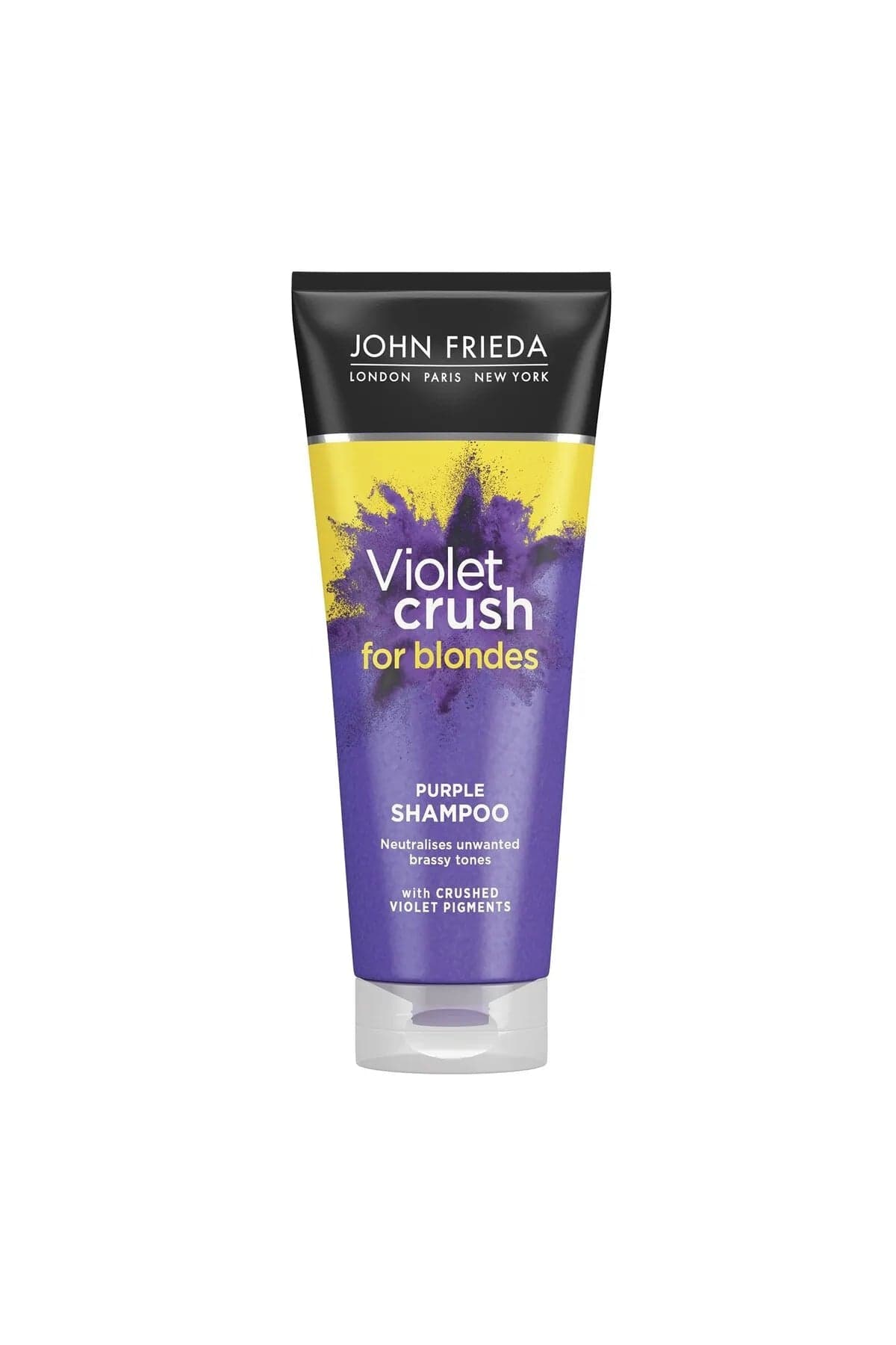 John Frieda Violet Crush Violet Extract Purple Shampoo for Blonde Hair 250ml 5037156227376