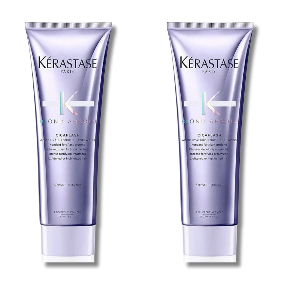 Kerastase Blond Absolu Cicaflash Shine Rinse-Off Conditioner for Blonde Hair 250ml 2 Pack 715936234879