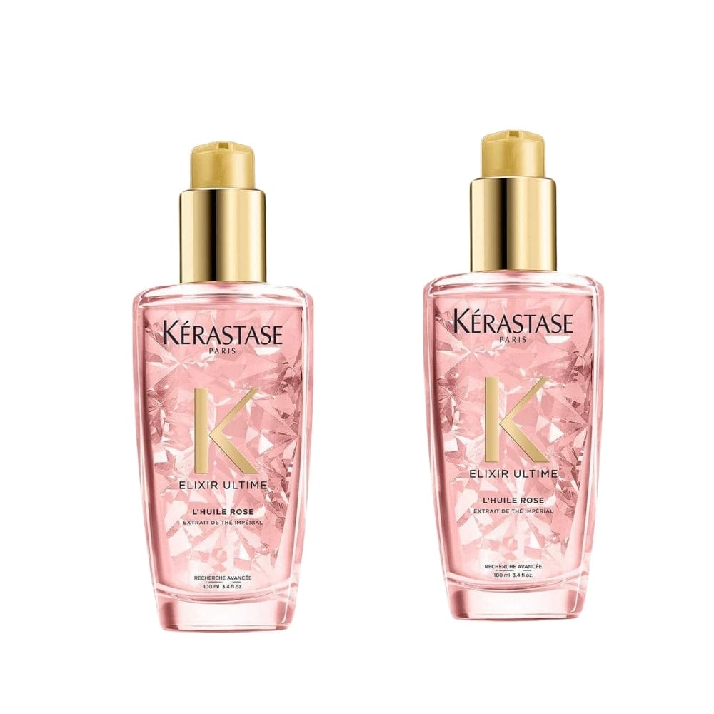 Kerastase Elixir Huile Rose Hair Care Oil 100 Ml 2 Pack 715936235302