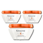 Kerastase Nutritive Masquintense Riche Deep Nourishing Intensive Hair Mask 200 ml 3 Pack 757279505278