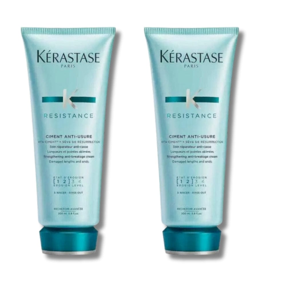 Kerastase Resistance Cıment Anti-User Re-Strengthening and Structuring Treatment Milk 200ml 2 Pack 757279505353