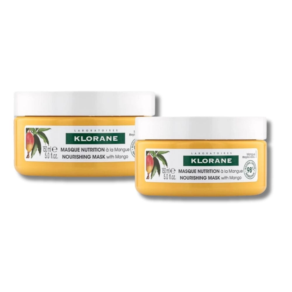 Klorane Mango Content Nourishing Hair Care Mask 150 ml -2 Pack 757279513129