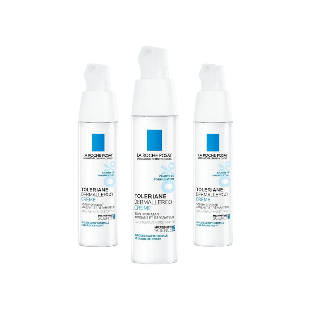 La Roche Posay Toleriane Dermallergo Moisturisers Cream 40 ml 3 Pack 715936231557