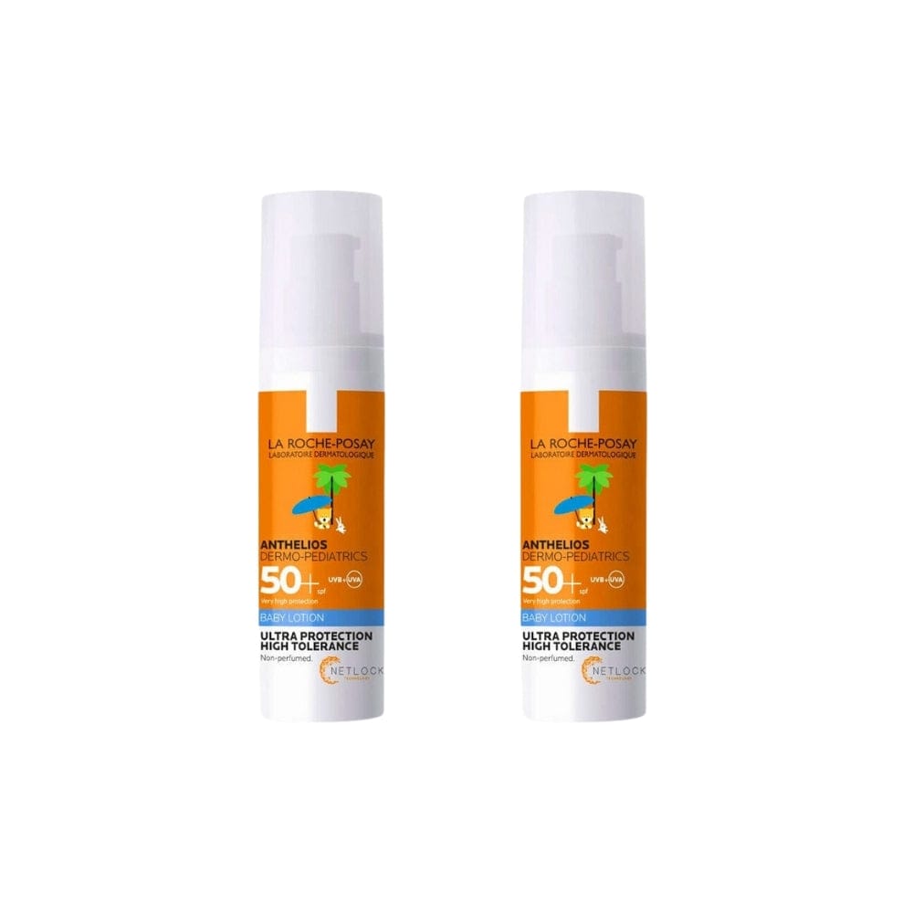 La Roche Posay Anthelios SPF 50 Sunscreen Lotion for Babies 50 ml 2 Pack 715936230758