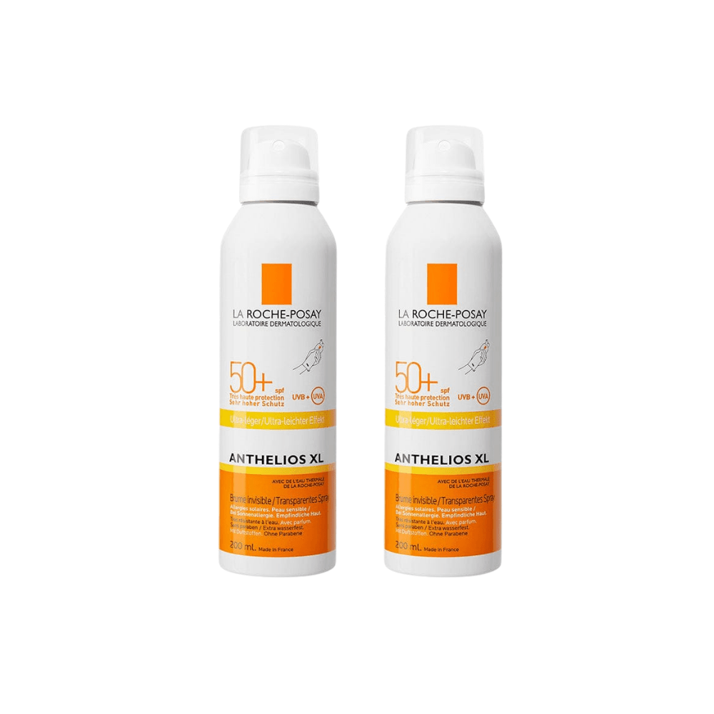 La Roche Posay Anthelios XL SPF 50 Sun Spray 200 ml 2 Pack 715936231311