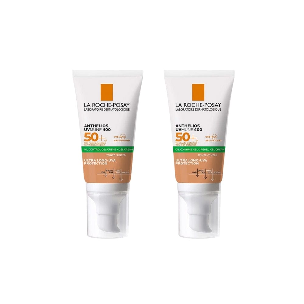 La Roche Posay Anthelios XL SPF 50 Tinted Sun Gel Cream 50 ml 2 Pack 715936230734