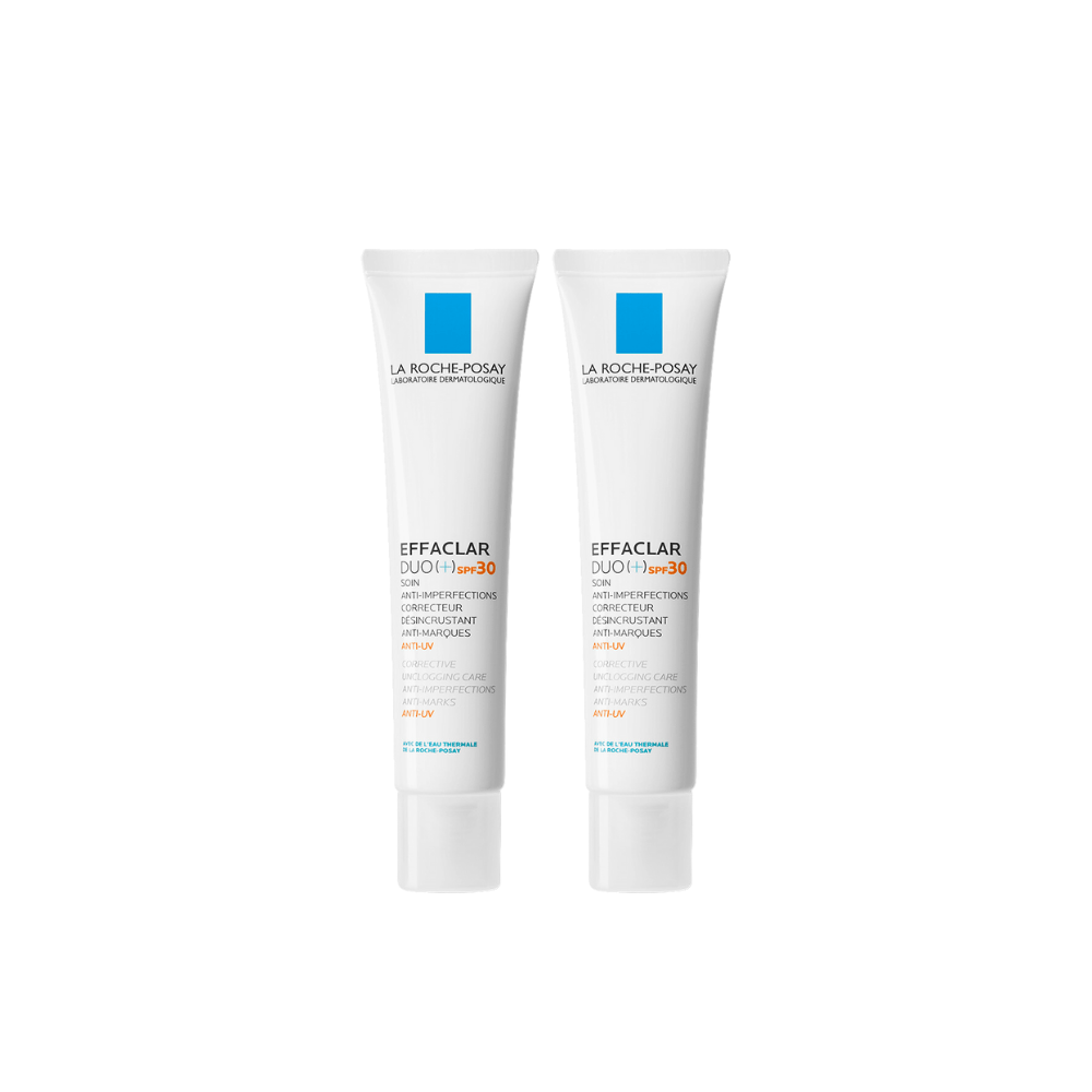 La Roche Posay Effaclar Duo + SPF 30 Cream 40 ml 2 Pack 715936231250