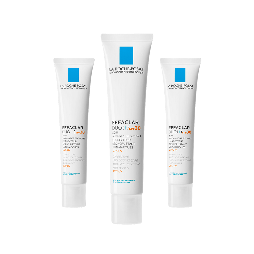 La Roche Posay Effaclar Duo + SPF 30 Cream 40 ml 3 Pack