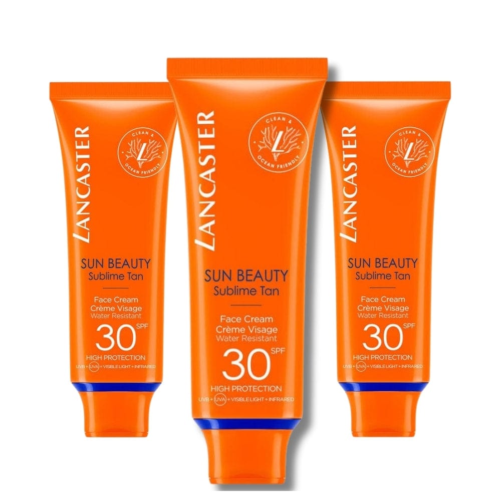 Lancaster Sun Beauty Face Cream SPF30 50 ml -3 Pack 715936240122