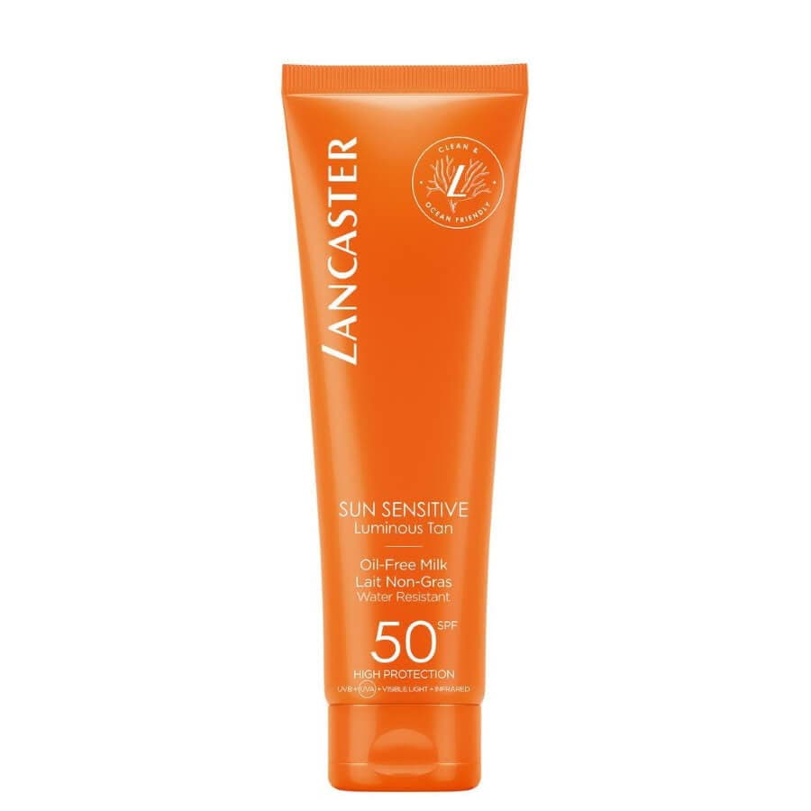 Lancaster Sun Sensitive Oil-Free Milky Fluid SPF50  Face Cream 150 ml 3616301295389