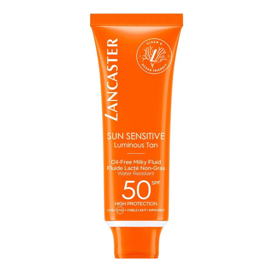 Lancaster Sun Sensitive Oil-Free Milky Fluid SPF50  Face Cream 50 ml 3616301295396