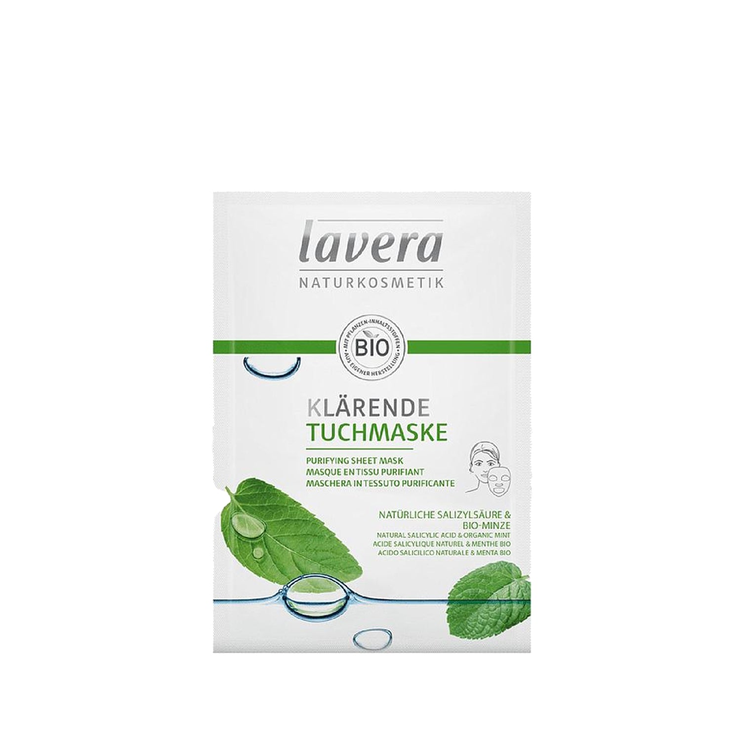 Lavera Purifying Paper Face Mask 21 ml - Chivela