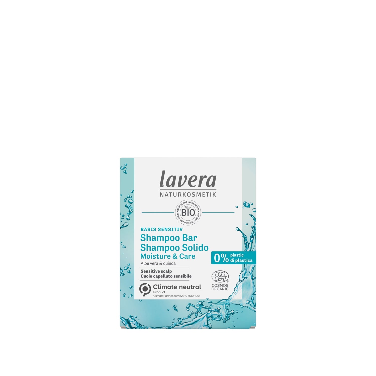 Lavera Basis Sensitiv Solid Shampoo 50 g - Chivela