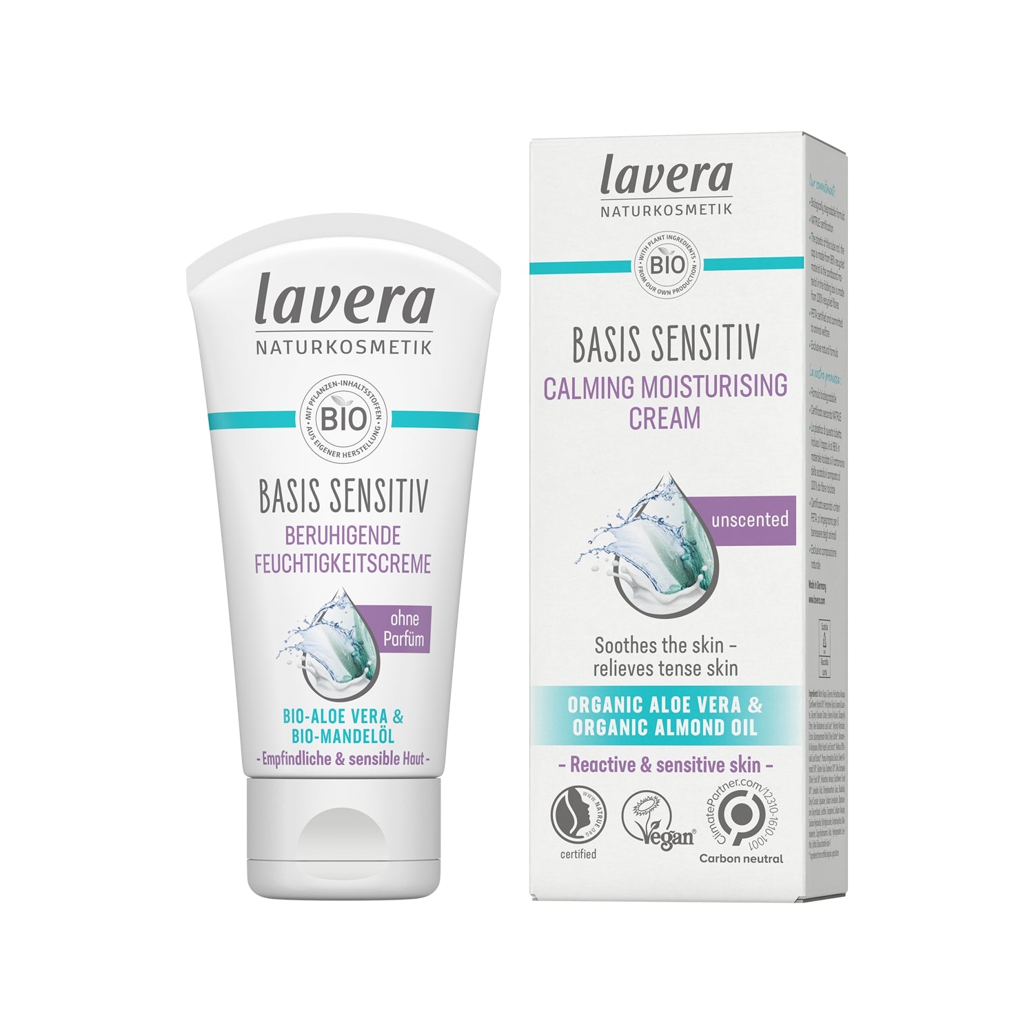 Lavera Basis Sensitiv Soothing Moisturizing Face Cream 50 ml - Chivela