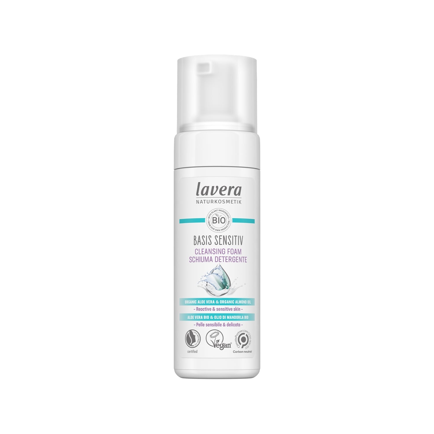 Lavera Basis Sensitiv Facial Cleansing Foam 150 ml - Chivela