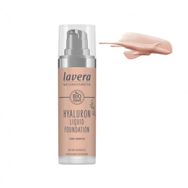 Lavera Hyaluronic Foundation Oil 30 ml - Cool Ivory 02 - Chivela