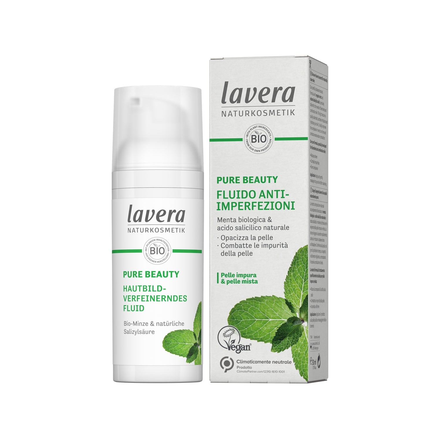 Lavera Pure Beauty Anti-Shine Moisturizing Cream 50 ml - Chivela