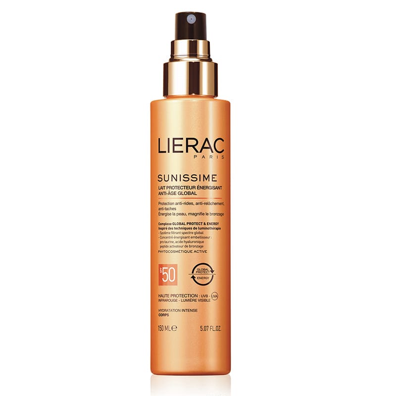 Lierac Sunissime Energizing Protective Milk Spf50 150ml 3508240000943