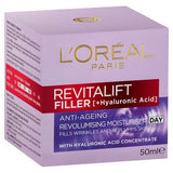 Loreal Paris Revitalift Hyaluronic Anti-Aging Day Filler Cream 50 ml 3600524003050