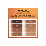 Loreal Paris Infallible Up to 24H Fresh Wear Matte Bronzer -300 Light Medium 3600524051938