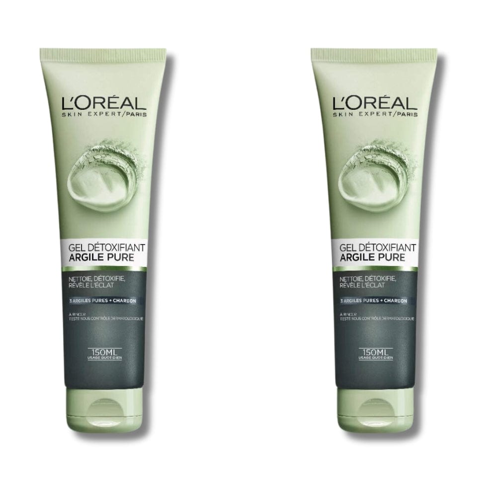 Loreal Paris Skincare Pure-Clay Facial Cleanser 150 ml 2 Pack 757279506831