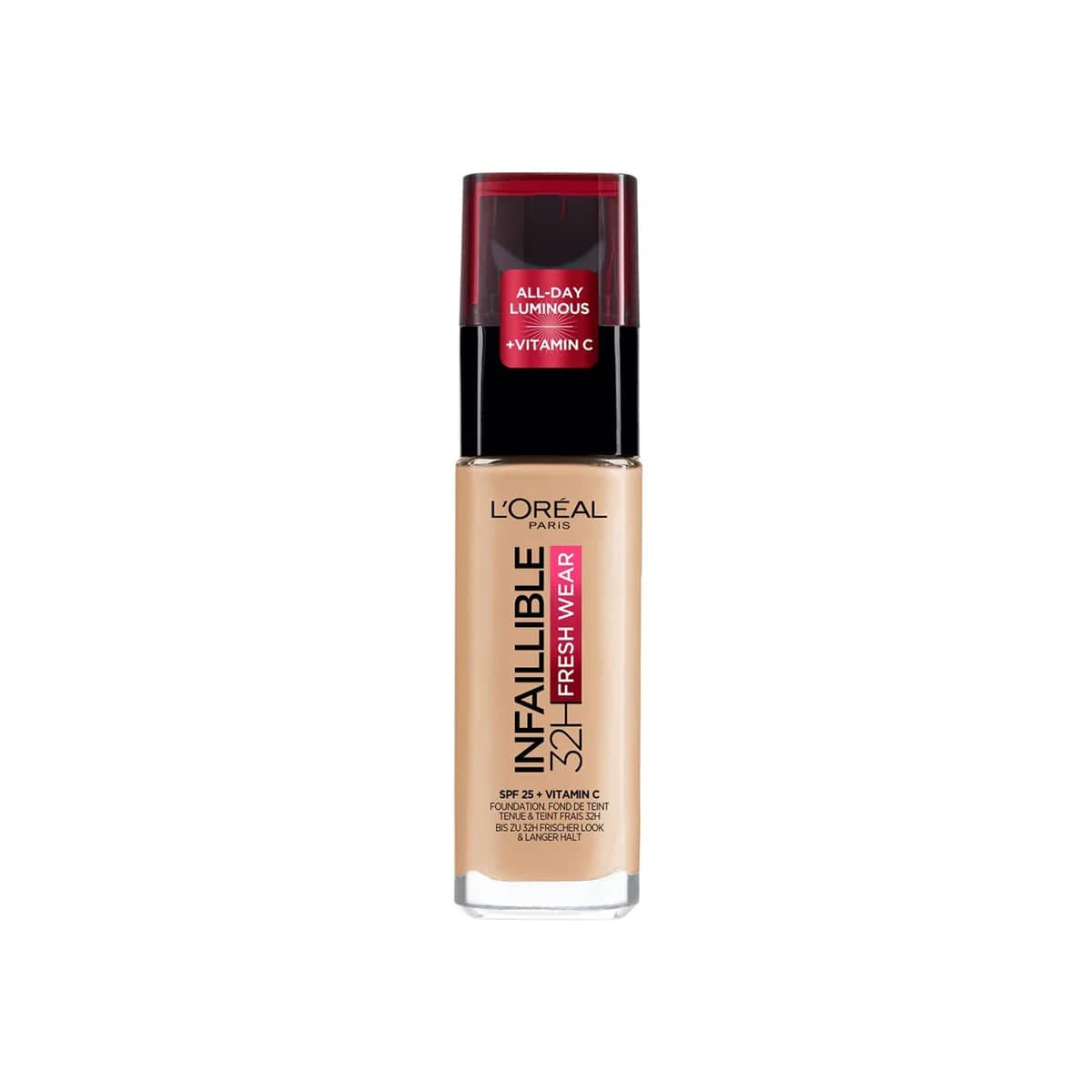 Loreal Paris Infaillible 32H Fresh Wear Vitamin C Foundation - 120 Golden Vanilla 3600523614455