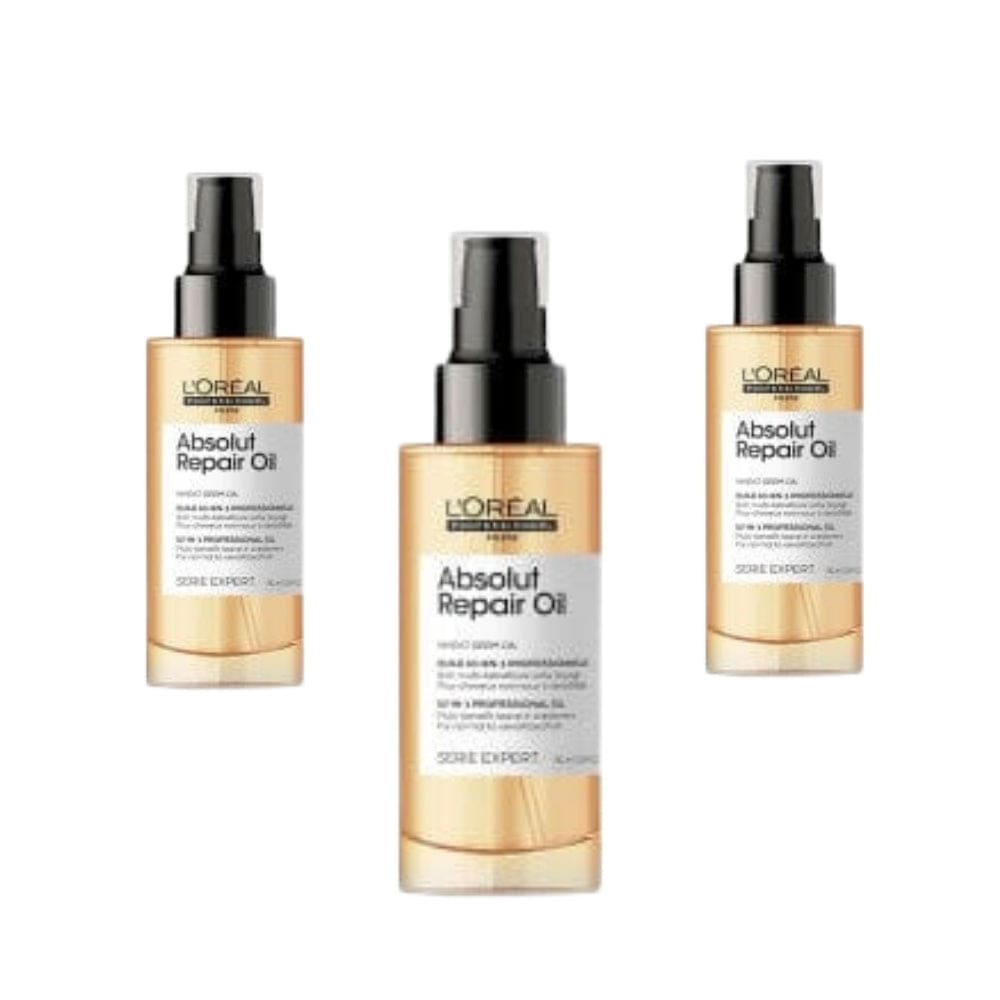 Loreal Professionnel Paris Serie Expert Absolut Repair 10 Effect Miraculous Care Oil 90 ml 3 Pack 757279506923