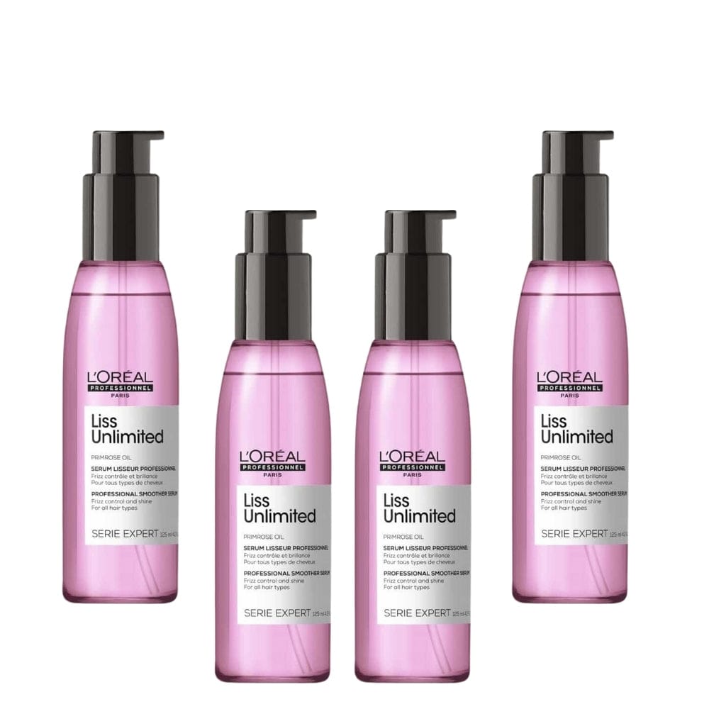 Loreal Professionnel Paris Serie Expert Liss Unlimited Hair Care Oil 125 ml 4 Pack 757279507159