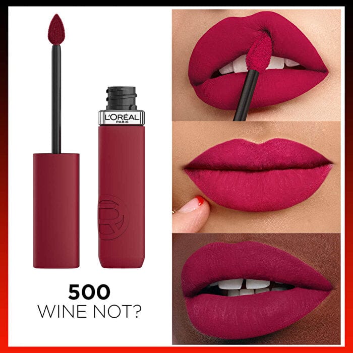 Loreal Paris Infaillible Matte Resistance Liquid Lipstick -500 Wine Not? 30144491