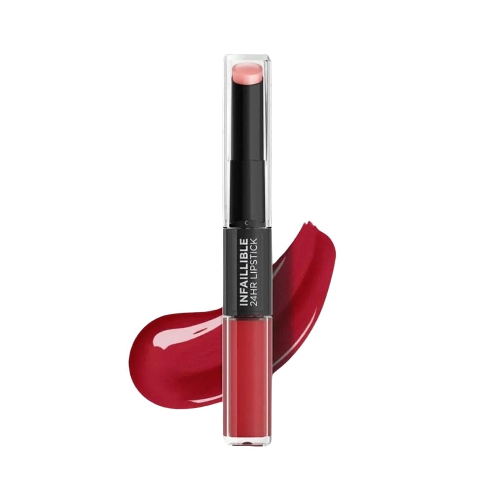 Loreal Paris Infallible Longwear 2 Step Lipstick -501 Timeless Red 3600524079512