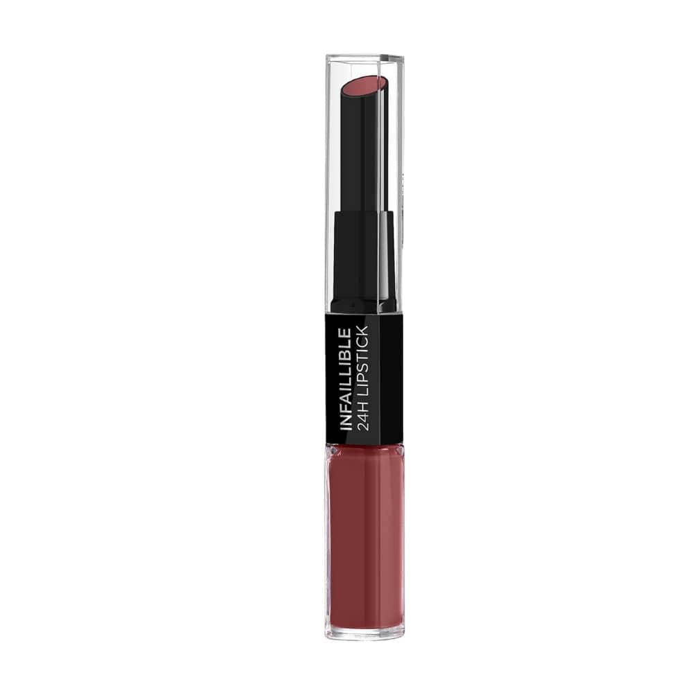 Loreal Paris Infallible Longwear 2 Step Lipstick -801 Toujours Toffee 3600523999934