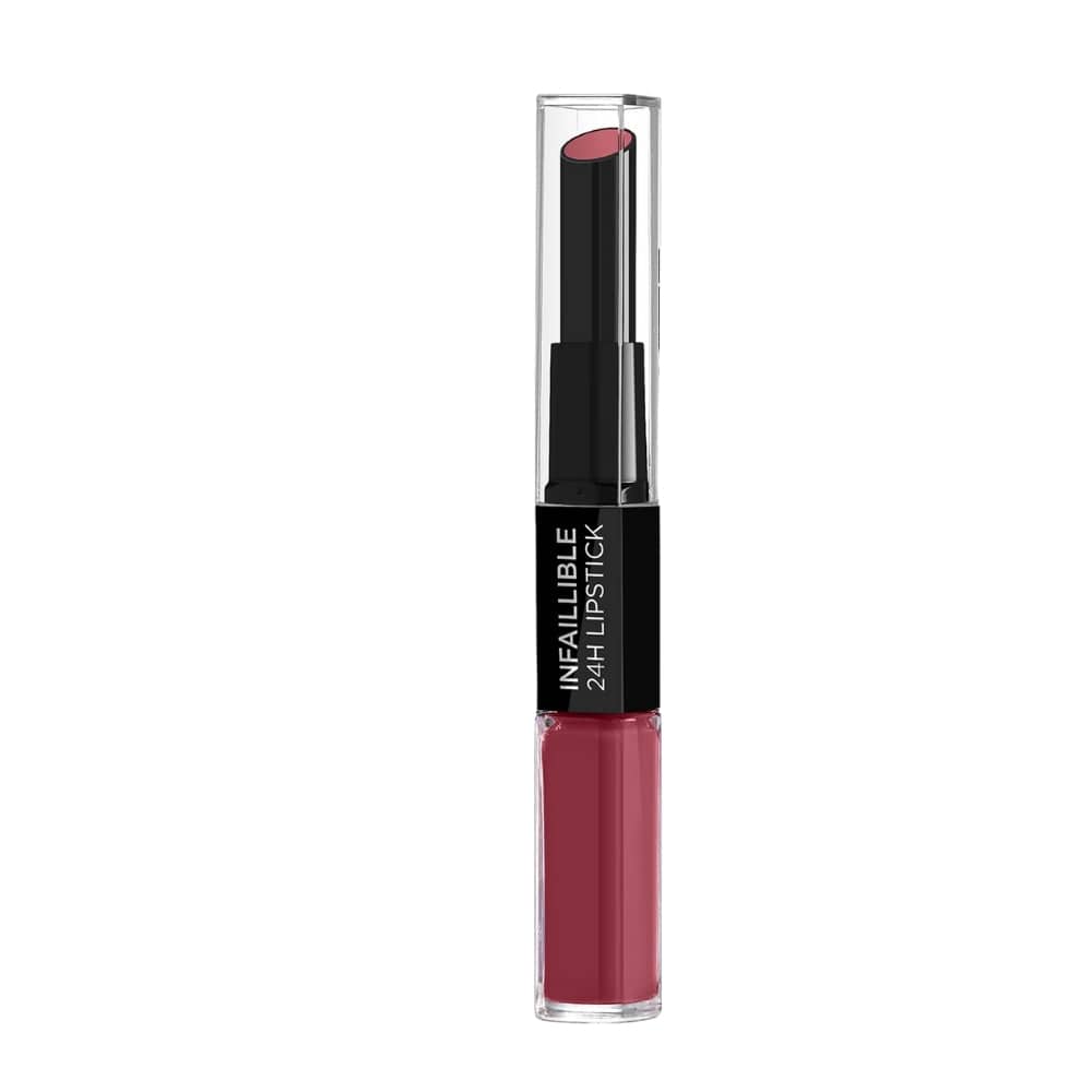 Loreal Paris Infallible Longwear 2 Step Lipstick -804 Metro-Proof Rose 3600523999965