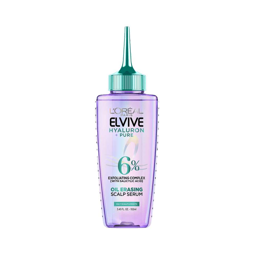 Loreal Elseve Hydra[Hyaluronic] Pure Salicylic Acid Containing Anti-Oily Peeling Scalp Serum 102 ml 3600524149727