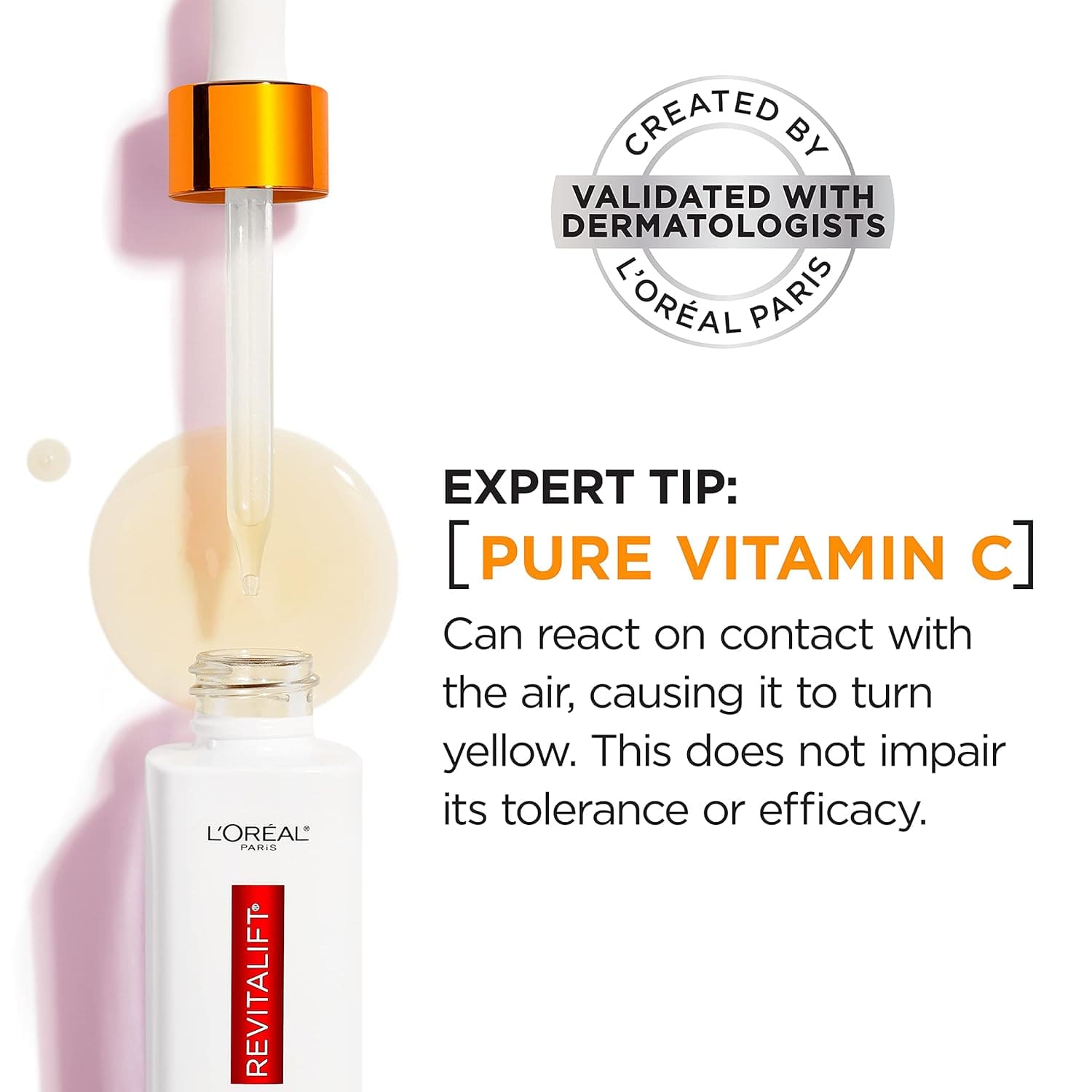 Loreal Paris Revitalift 12% Pure Vitamin C + E + Salicylic Acid Brightening Serum 071249673515