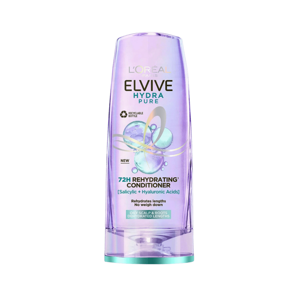 Loreal Elseve Hydra [Hyaluronic] Pure Salicylic Acid Anti-Oil Purifying Conditioner 250 ml 3600524149703