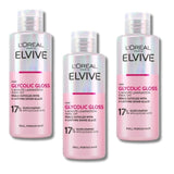 Loreal Glycolic Gloss Lamination That Seals Shine Into Hair Rinse-Off Treantment In 5 Minutes 200ML 3 Pack 757279505681